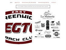 Tablet Screenshot of egtrackclub.com